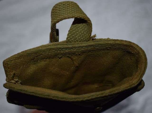 96) Good Original WW2 Officialy Cut Down Tankers Pistol Holster — image 2