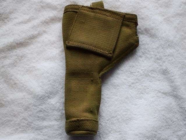 96) Good Original WW2 Officialy Cut Down Tankers Pistol Holster — image 3