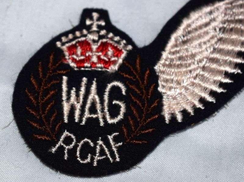 29) Excellent Original WW2 RCAF Wireless Operator Air / Gunner WAG Brevet — image 3