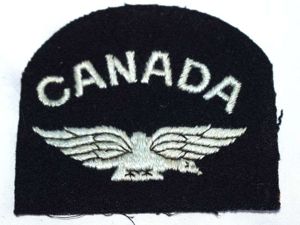 32) Excellent Original WW2 RCAF Canada over Albatross Woven Cloth …