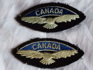 35) Excellent Original Early Post War RCAF Canada over Albatross …