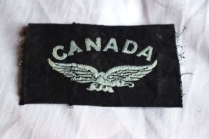 37) Excellent Original WW2 RCAF Canada over Right Facing Albatross …