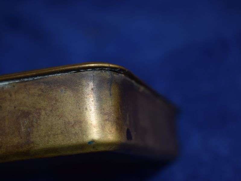 63) Good Original WW1 British Princess Mary Gift Tin Christmas 1914 In Good Condition — image 4