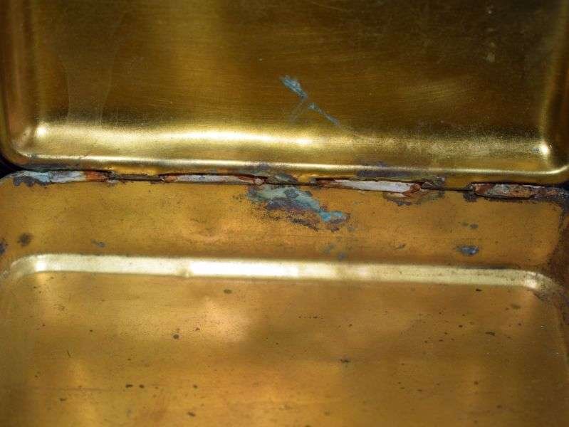 63) Good Original WW1 British Princess Mary Gift Tin Christmas 1914 In Good Condition — image 5