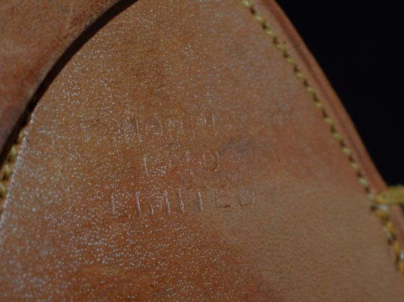 32) Nice Clean Original 1939 Dated Marching Compass in 1940 Dated Leather Case — image 16