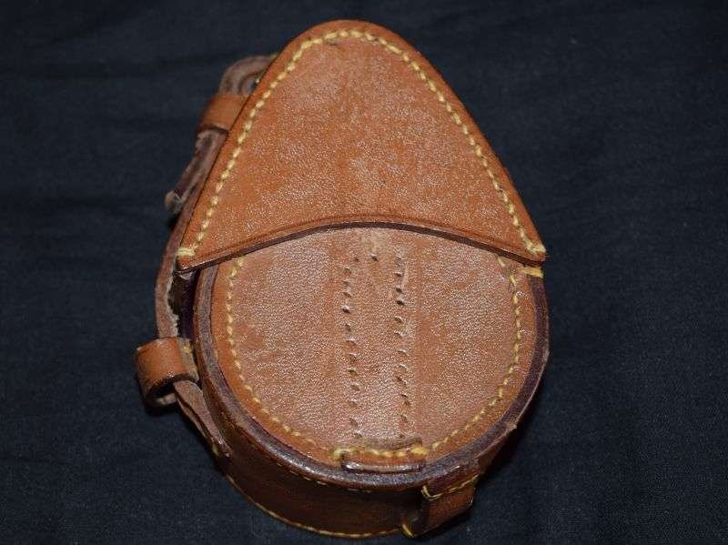 32) Nice Clean Original 1939 Dated Marching Compass in 1940 Dated Leather Case — image 19