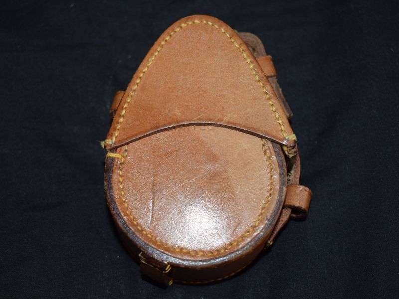 32) Nice Clean Original 1939 Dated Marching Compass in 1940 Dated Leather Case — image 20