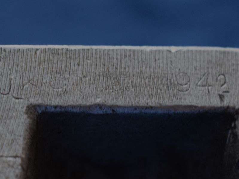 84) Excellent Original WW2 German Nazi Marked 40mm Bofors AA Gun Clip 1942 — image 2