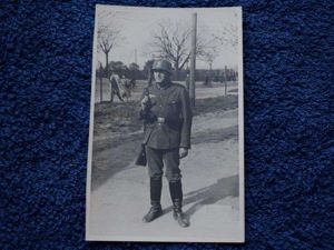 89) Original WW2 German Photo of A German Soldier With …