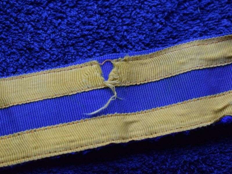 91) Nice Original Victorian British Indian Army Waist Belt & Locally Made Sand Cast Victorian Buckle — image 3