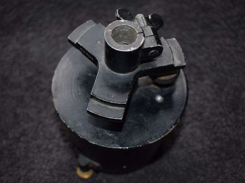 30) Excellent WW2 German Military Surveying Sight Compass, Artillery Compass? cln 41 — image 2