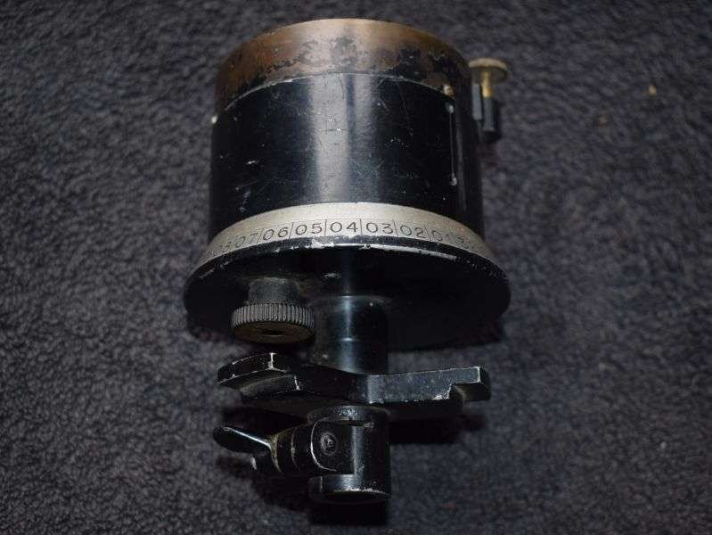 30) Excellent WW2 German Military Surveying Sight Compass, Artillery Compass? cln 41 — image 5