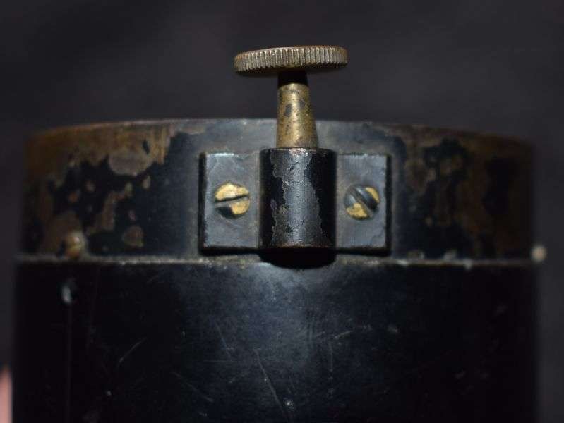 30) Excellent WW2 German Military Surveying Sight Compass, Artillery Compass? cln 41 — image 8