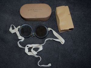 36) Excellent Original Unissued WW2 Indian Made DR Goggles J.M&Co …