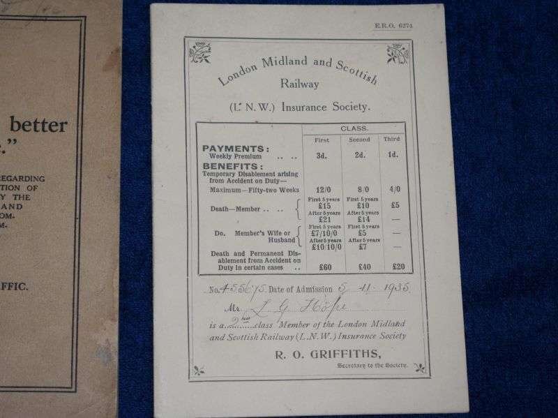 56) Good Group of 3 LMS Railways Books Prevention is Better 1924, Prevention of Accidents 1938 & LMS, LNW Insurance Society 1935 — image 4