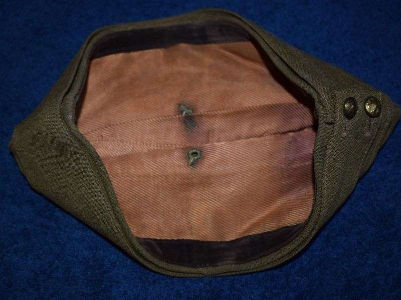 71) Excellent Original WW2 British Army Officers Field Service Cap in a Size 7 — image 2