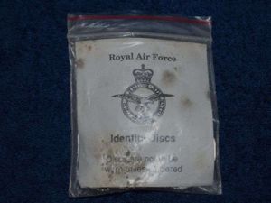 80) Mint Un Worn British RAF 1970s-1980s Issue Dog Tags …