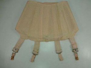 81) WW2 1941 Pattern? ATS, WAAF, WRNS Issue Pink Corset …