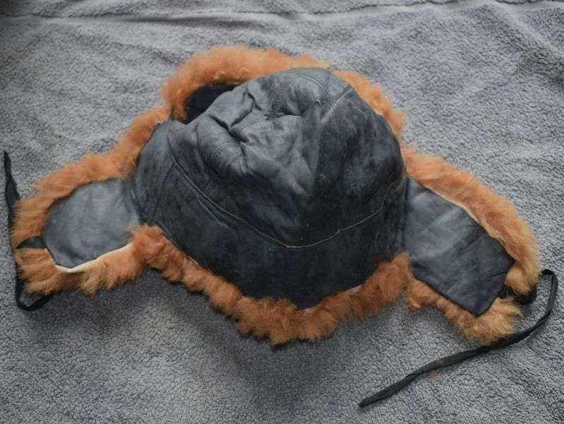 104) Vintage Charles Markson Ltd Leather Flying Helmet or Motoring Hat? — image 5