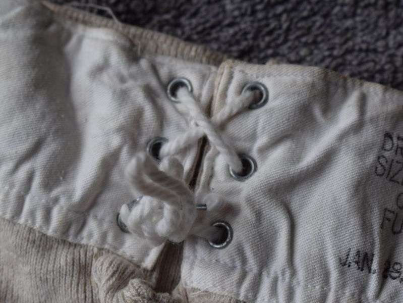 107) Nice Original WW2 US Army Winter Draws Dated 1943 — image 3