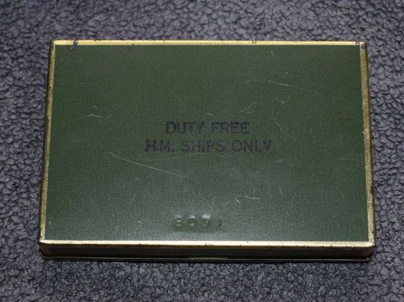 81) Good WW2 Churchman's No1 Cigarettes Tin Duty Free HM Ships Only — image 3