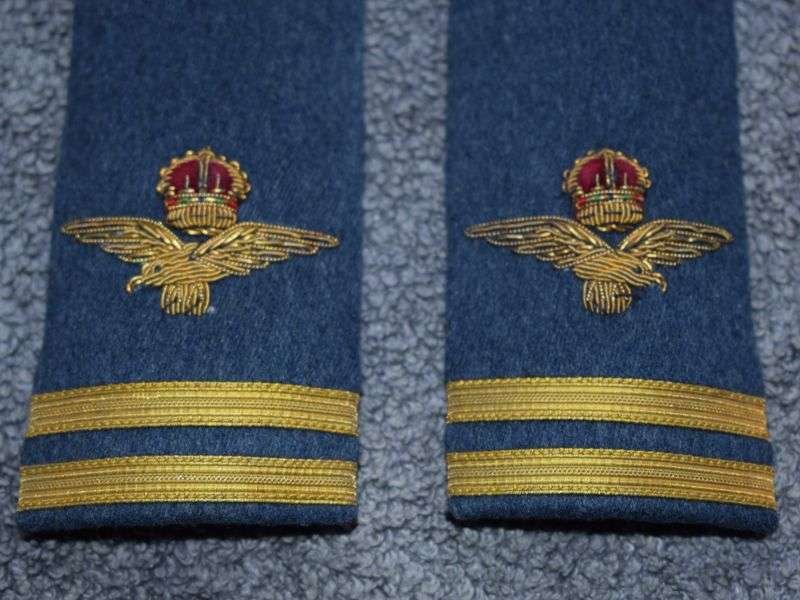 83) Excellent Original WW2 RAF Officers Removable Dress Uniform Epaulettes — image 3