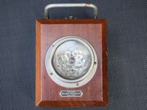 56) Good Original WW1 British Ever Ready Battery Operated Wooden …