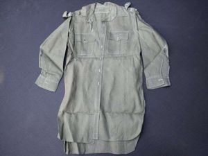 50) Nice Original 1950s Officers JG Aertex Bush Shirt Malaya, …