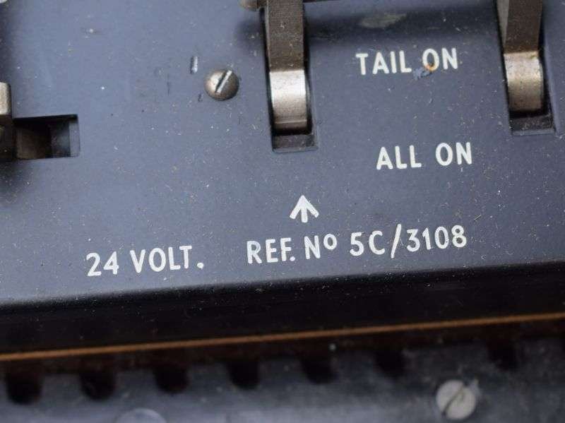 55) Mint Unissued Still Boxed RAF Lighting Control/Signal Panel 5C/3108 — image 6