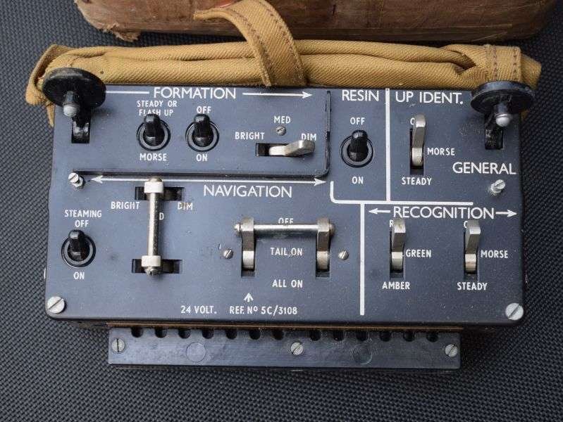 55) Mint Unissued Still Boxed RAF Lighting Control/Signal Panel 5C/3108 — image 9