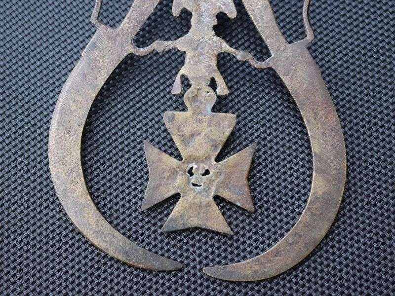 35) Excellent Original WW1 WW2 Indian Wall Hanging Souvenir Kings Royal Rifle Corps — image 2