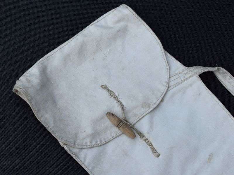 1) Original WW2 British Army Issue Snow Camo Rifle or Bren Carry Bag Dated 1944 — image 6
