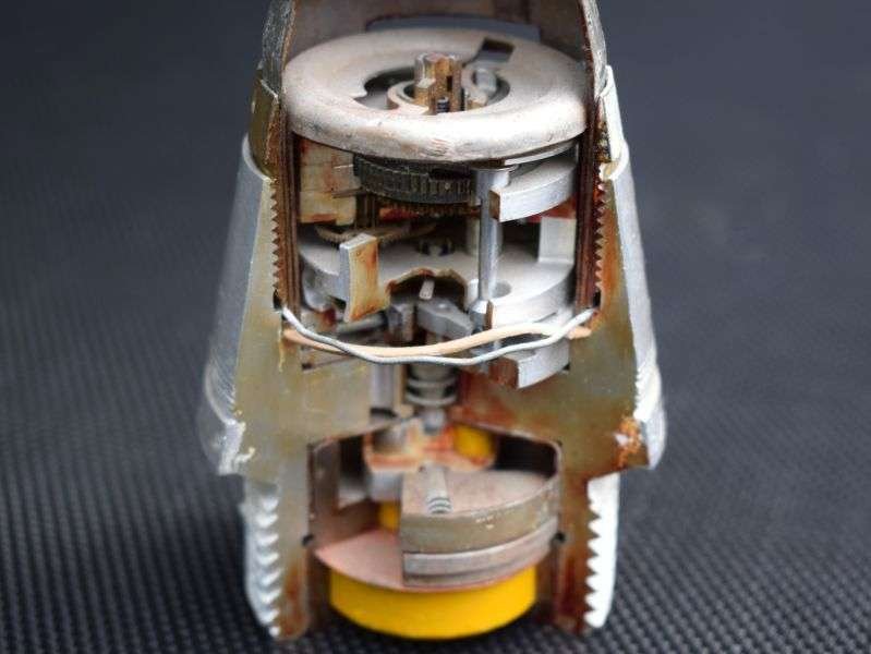 7) Excellent Original Vintage British Military Training Sectioned Russian? Artillery Shell Time Fuze BM-30 — image 7