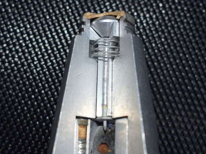 10) Excellent Original Vintage British Military Training Sectioned Russian? Shell Time Fuze — image 5