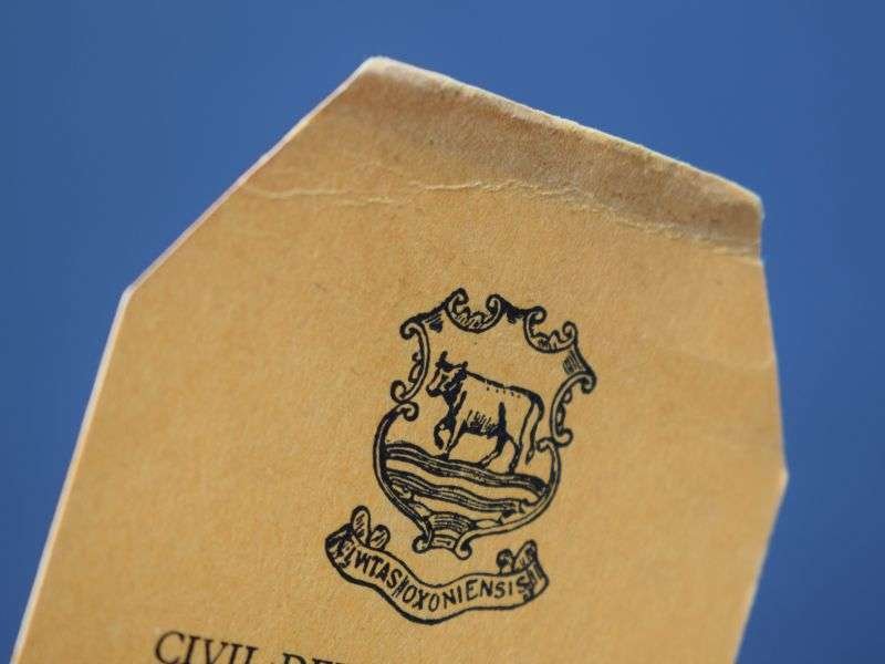 127) Interesting Original Early Cold War Civil Defence Recruiting Bookmark — image 7