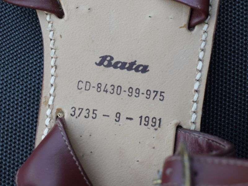 134) Original British Army Nato Marked 1st Gulf War Issue Sandals 1991 — image 3