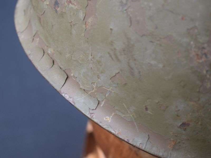 116) Excellent Original WW2 & Post War Issuer Italian Army Steel Helmet — image 6