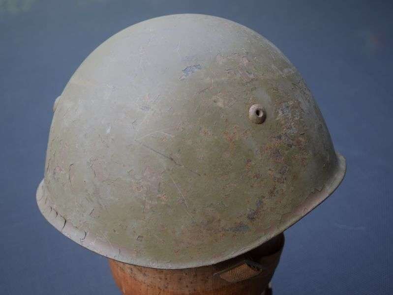 116) Excellent Original WW2 & Post War Issuer Italian Army Steel Helmet — image 7