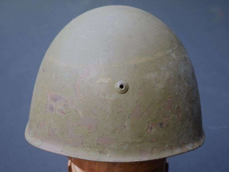 116) Excellent Original WW2 & Post War Issuer Italian Army Steel Helmet — image 8