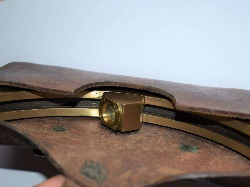 141) Excellent WW2 Australian Made Clinometer Mortar MKIV 1942 In Leather Case 1943 — image 10