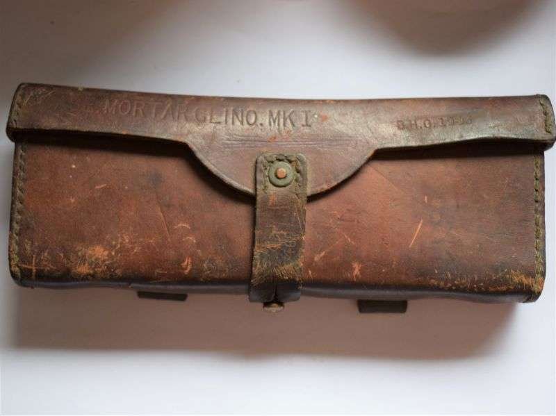 141) Excellent WW2 Australian Made Clinometer Mortar MKIV 1942 In Leather Case 1943 — image 14