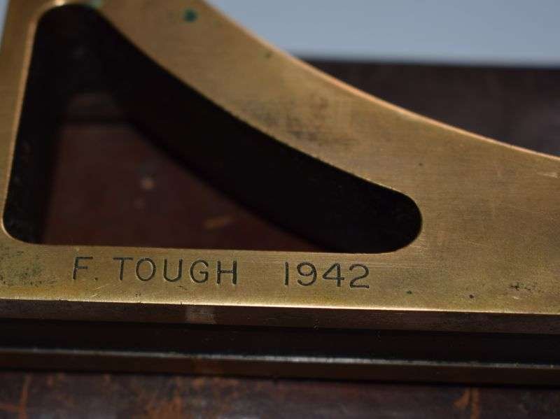 141) Excellent WW2 Australian Made Clinometer Mortar MKIV 1942 In Leather Case 1943 — image 8