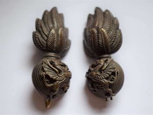 139) Excellent Original WW1 WW2 Royal Welch Fusiliers Officers Bronze …