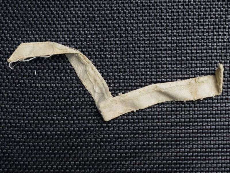 125) Good Original WW2 Uniform Removed Lance Corporal Rank Stripe Tropical Issue — image 2