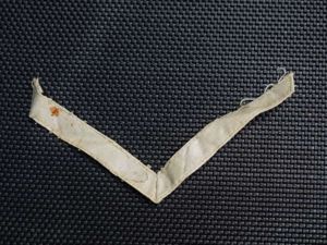 125) Good Original WW2 Uniform Removed Lance Corporal Rank Stripe …