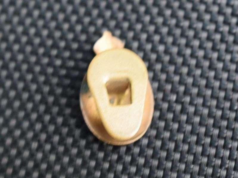 124) Nice WW2 Royal Army Corps of Signals Lapel Badge — image 2