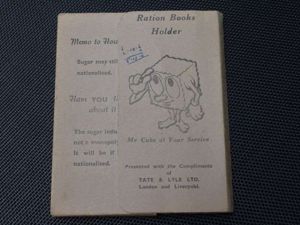 98) Good Original WW2 Era Tate & Lyle Ltd Complementary …