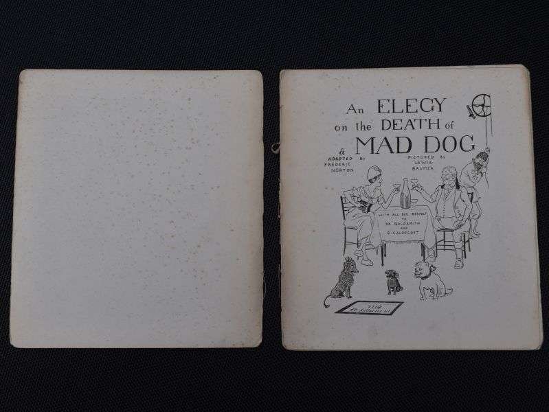 75) Tatty Original Late WW1 British Propaganda Book The Mad Dog of Potsdam — image 10