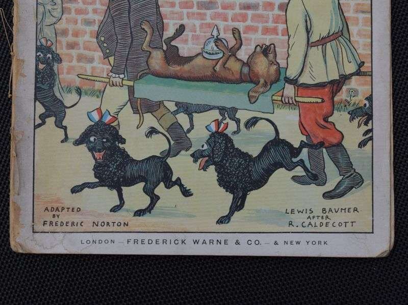 75) Tatty Original Late WW1 British Propaganda Book The Mad Dog of Potsdam — image 12