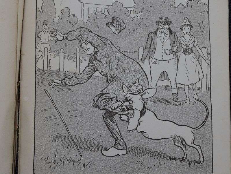 75) Tatty Original Late WW1 British Propaganda Book The Mad Dog of Potsdam — image 4